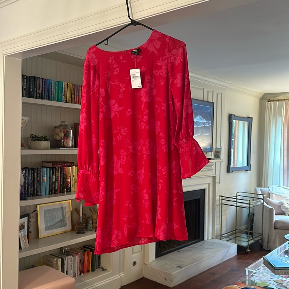 Dress XS red/pink Nordstrom Rack